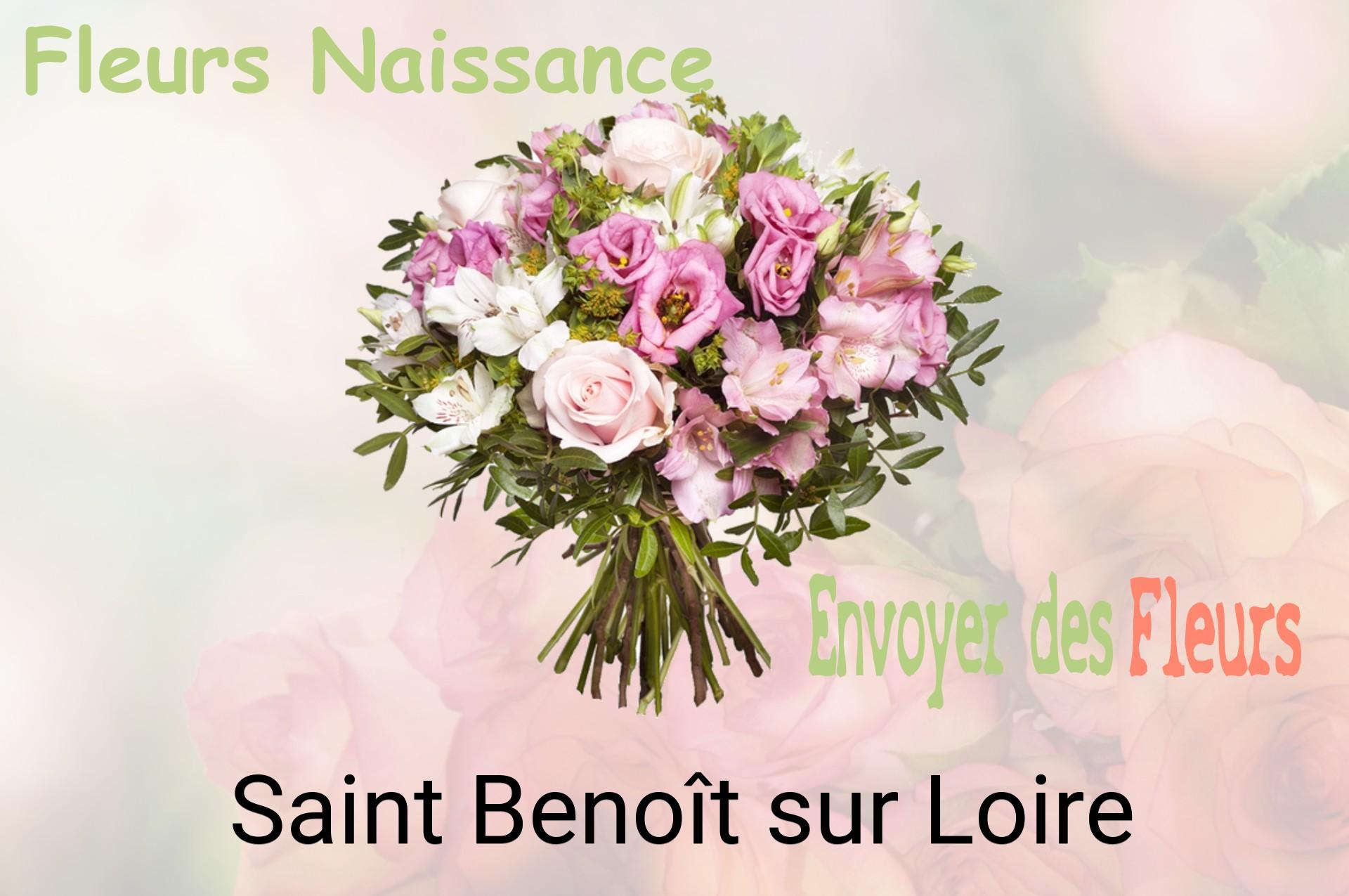 Bouquet de fleurs de naissance livré à Saint-Benoît-sur-Loire